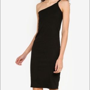 Cotton on bodycon one strap midi dress